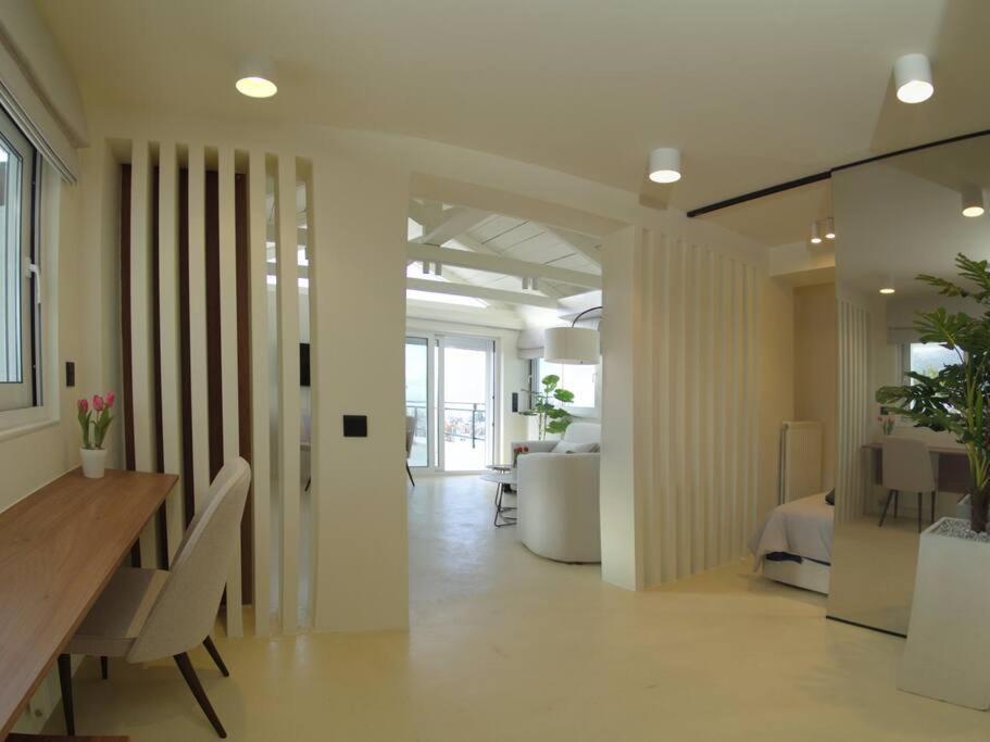 شقة Luxury Penthouse W/ Sea View أثينا المظهر الخارجي الصورة