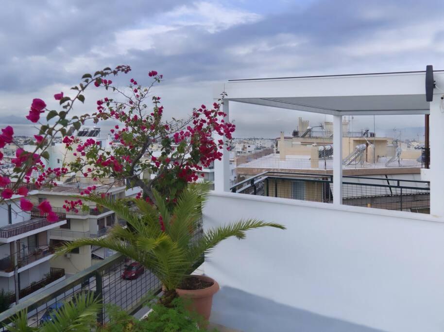 شقة Luxury Penthouse W/ Sea View أثينا المظهر الخارجي الصورة